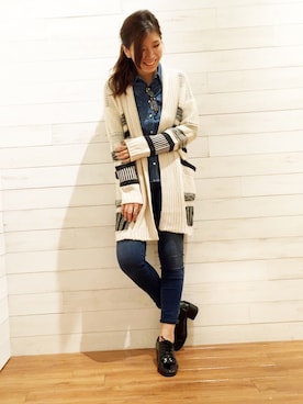 risa☻さん（レディース・168cm）の秋コーディネート