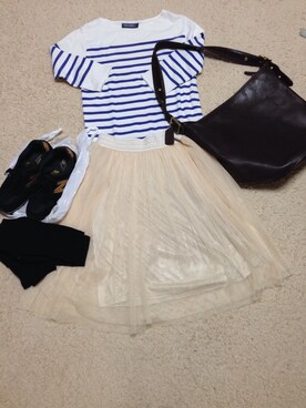 ぽぴちゃんさん（レディース・160cm）の秋コーディネート