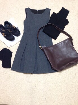 ぽぴちゃんさん（レディース・160cm）の秋コーディネート