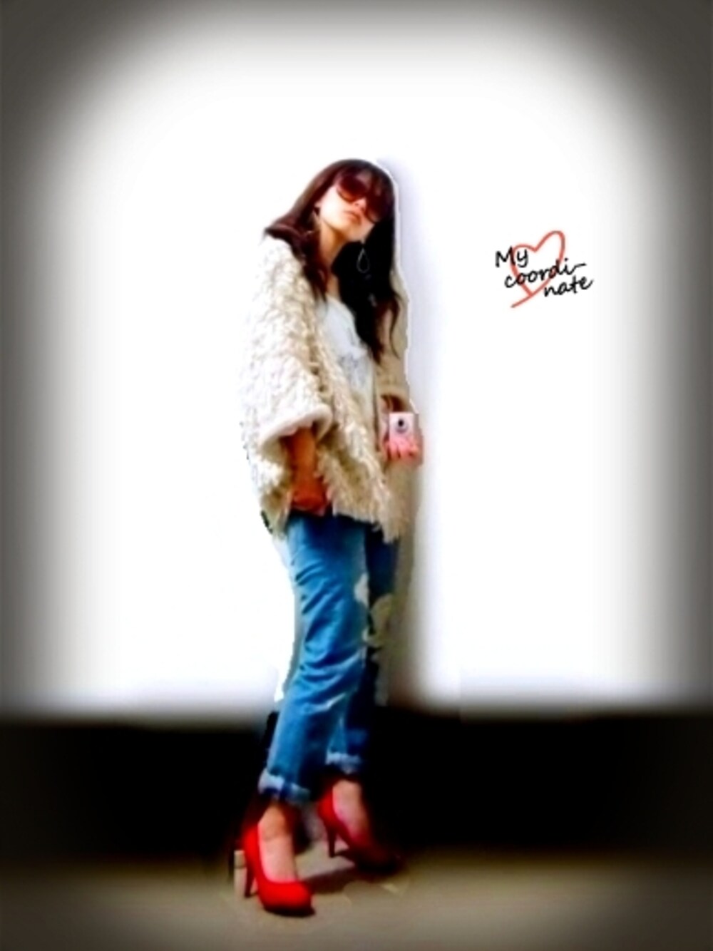 冬コーディネートの1枚目の写真