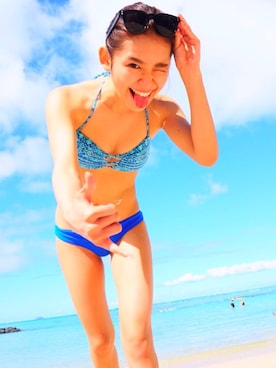 「Abercrombie&Fitch（アバークロンビーアンドフィッチ）のアイテム（水着/着物・浴衣）」を使った、TAGUさん（レディース・154cm）の春コーディネート