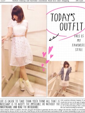 kaede◡̈ (まあき)さん（レディース・153cm）の春コーディネート