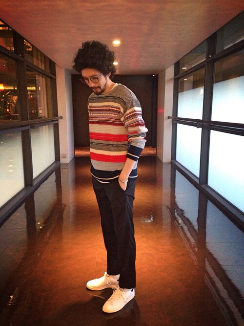 Adam Et Rope ルミネ有楽町まえださんのメガネを使ったコーディネート Zozotown
