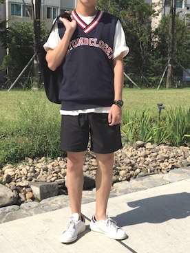 「Beyond Closet（-）のアイテム」を使った、#KLさん（メンズ・171cm）の秋コーディネート