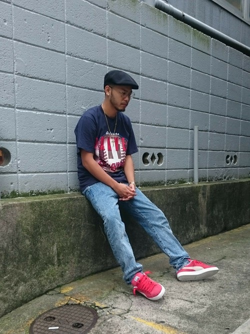 Onspotzスタッフfukuchiさんのハンチング ベレー帽を使ったコーディネート Zozotown