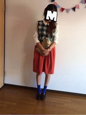 munmun☺︎さん（レディース・160cm）の秋コーディネート