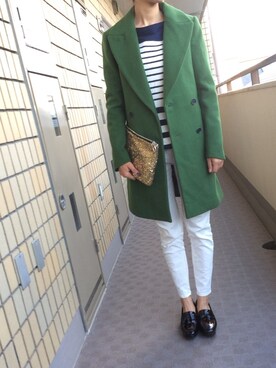「スパンコール」｜「アイテム（サロペット/オーバーオール）」を使った、munmun☺︎さん（レディース・160cm）の秋コーディネート