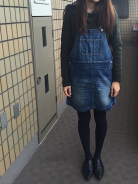 munmun☺︎さん（レディース・160cm）の冬コーディネート