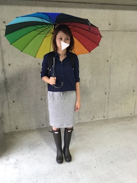 munmun☺︎さん（レディース・160cm）の夏コーディネート