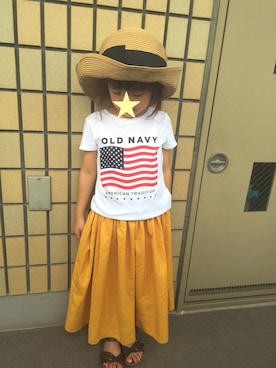 munmun☺︎さん(キッズ・100cm)の夏コーディネート