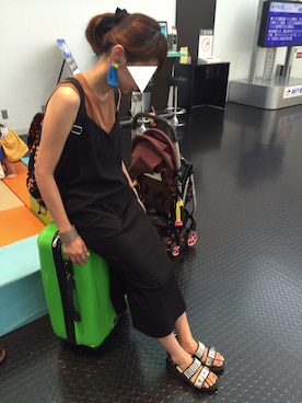 munmun☺︎さん（レディース・160cm）の夏コーディネート