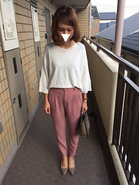 munmun☺︎さん（レディース・160cm）の秋コーディネート