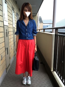 munmun☺︎さん（レディース・160cm）の秋コーディネート