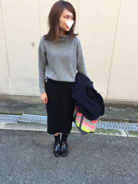 munmun☺︎さん(レディース・160cm)の冬コーディネート