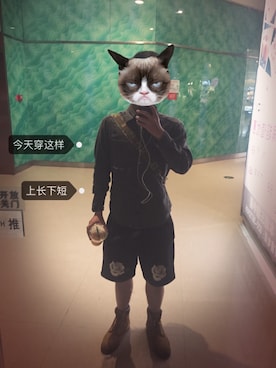 「HB（エイチビー）のアイテム」を使った、panさん（メンズ・168cm）の春コーディネート