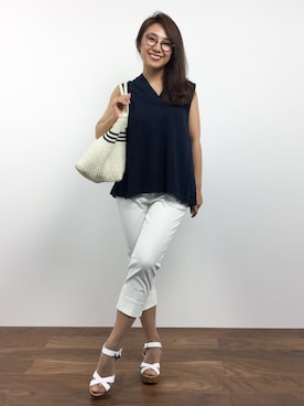 natsuさん（レディース・155cm）の春コーディネート