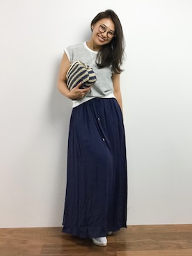 natsuさん（レディース・155cm）の春コーディネート