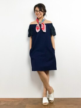 natsuさん（レディース・155cm）の夏コーディネート