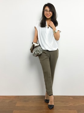 natsuさん（レディース・155cm）の夏コーディネート