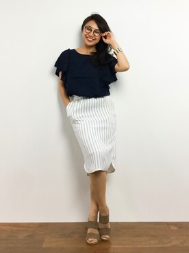 natsuさん(レディース・155cm)の夏コーディネート