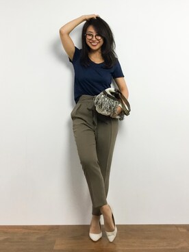 natsuさん（レディース・155cm）の夏コーディネート