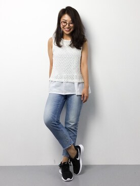 natsuさん（レディース・155cm）の夏コーディネート