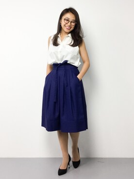 natsuさん（レディース・155cm）の夏コーディネート