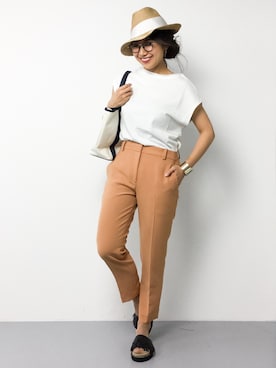 natsuさん（レディース・155cm）の夏コーディネート