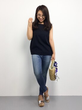 natsuさん(レディース・155cm)の夏コーディネート