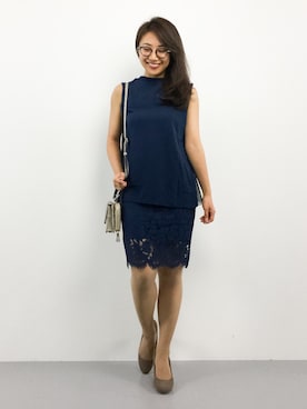 natsuさん(レディース・155cm)の夏コーディネート
