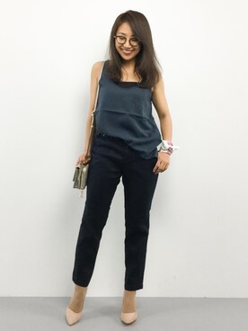 natsuさん（レディース・155cm）の夏コーディネート