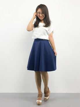 natsuさん（レディース・155cm）の夏コーディネート