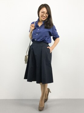 natsuさん（レディース・155cm）の夏コーディネート