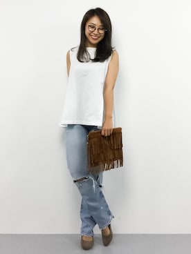 natsuさん(レディース・155cm)の夏コーディネート