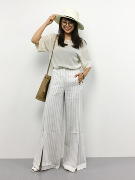 natsuさん（レディース・155cm）の夏コーディネート