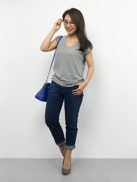 natsuさん（レディース・155cm）の夏コーディネート