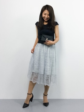 natsuさん（レディース・155cm）の夏コーディネート