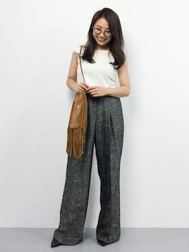 natsuさん（レディース・155cm）の夏コーディネート