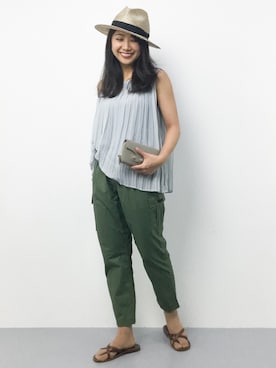 natsuさん（レディース・155cm）の夏コーディネート