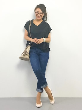 natsuさん（レディース・155cm）の夏コーディネート