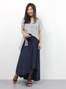 natsuさん（レディース・155cm）の夏コーディネート