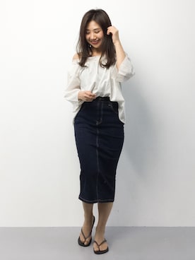 natsuさん（レディース・155cm）の夏コーディネート