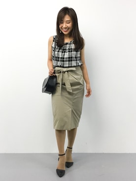 natsuさん（レディース・155cm）の夏コーディネート