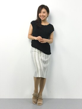 natsuさん（レディース・155cm）の夏コーディネート