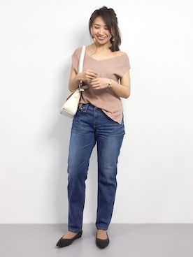 「lideal（リデアル）のアイテム」を使った、natsuさん（レディース・155cm）の夏コーディネート
