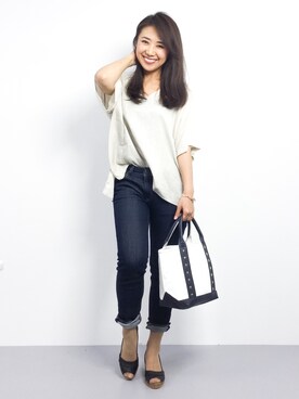 natsuさん（レディース・155cm）の夏コーディネート