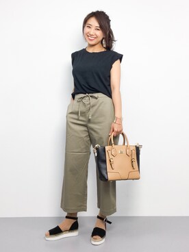 natsuさん（レディース・155cm）の夏コーディネート