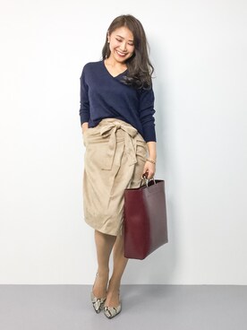 natsuさん（レディース・155cm）の秋コーディネート