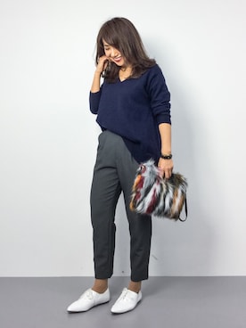 natsuさん(レディース・155cm)の秋コーディネート