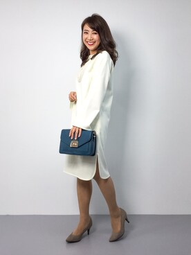 「Accessorize（アクセサライズ）のアイテム」を使った、natsuさん（レディース・155cm）の秋コーディネート